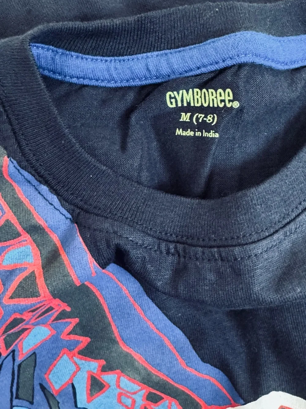 🦅 Gymboree Boys Geometric Bald Eagle Graphic Tank Top
